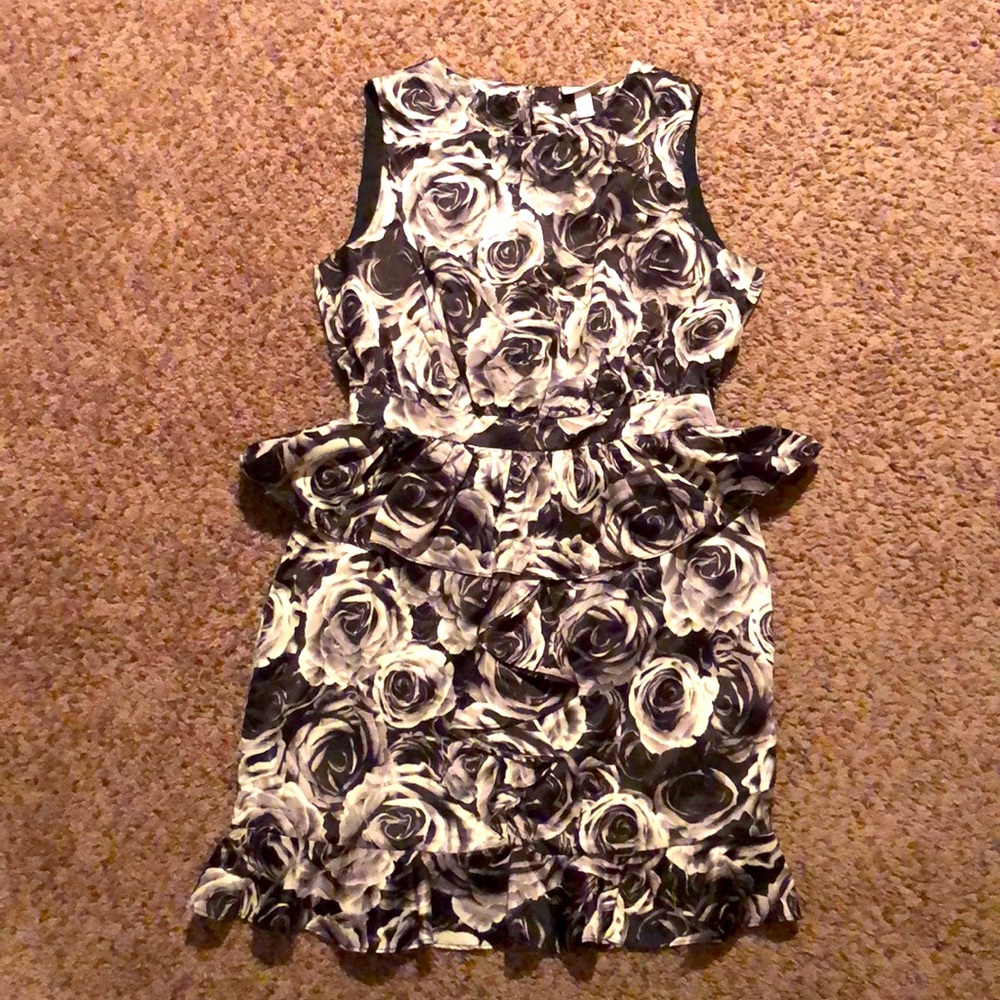 Kate Young for Target Floral Peplum Dress
